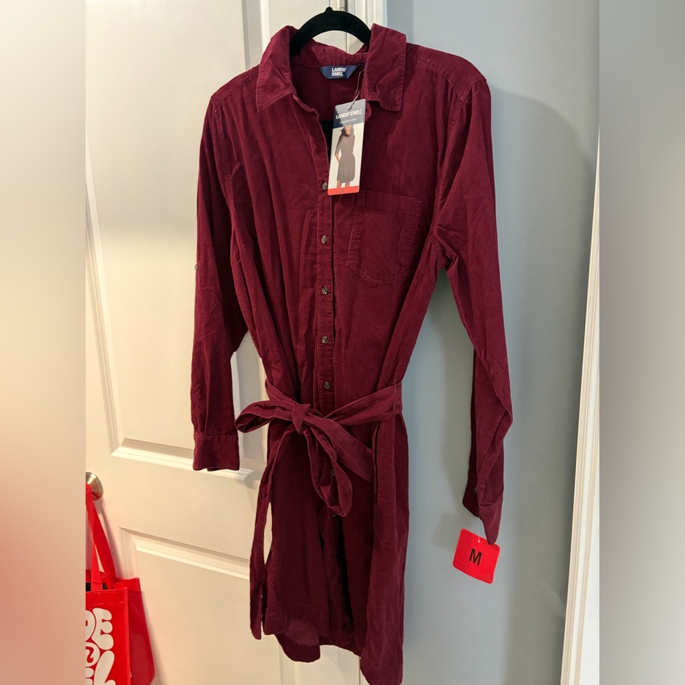 Lands End Corduroy Dress